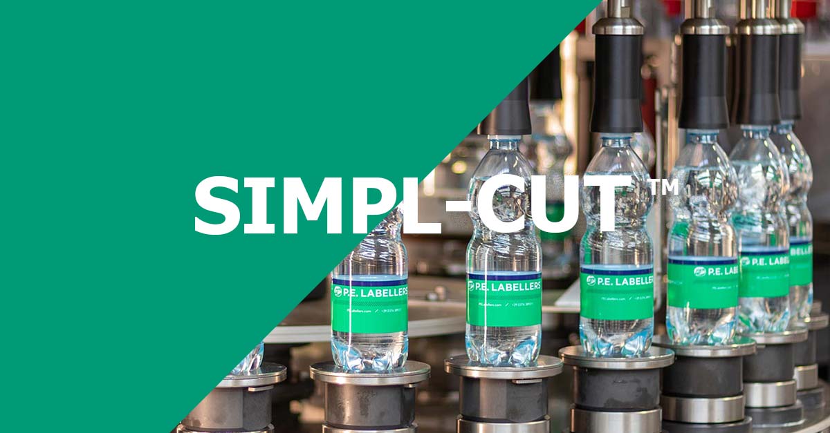 Etiquetadora de botellas Simpl-Cut™: características y ventajas